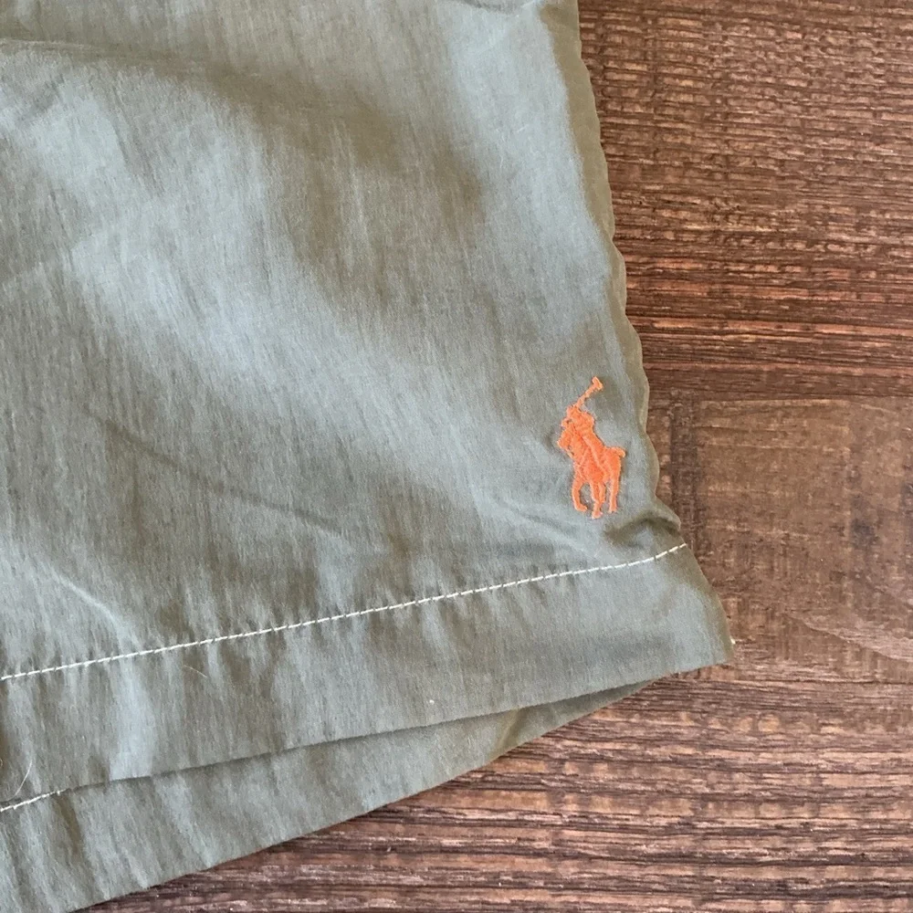 Polo Ralph Lauren Men’s Solid Kailua Swim Trunks Lounge wear Olive Green XL - Picture 3 of 8